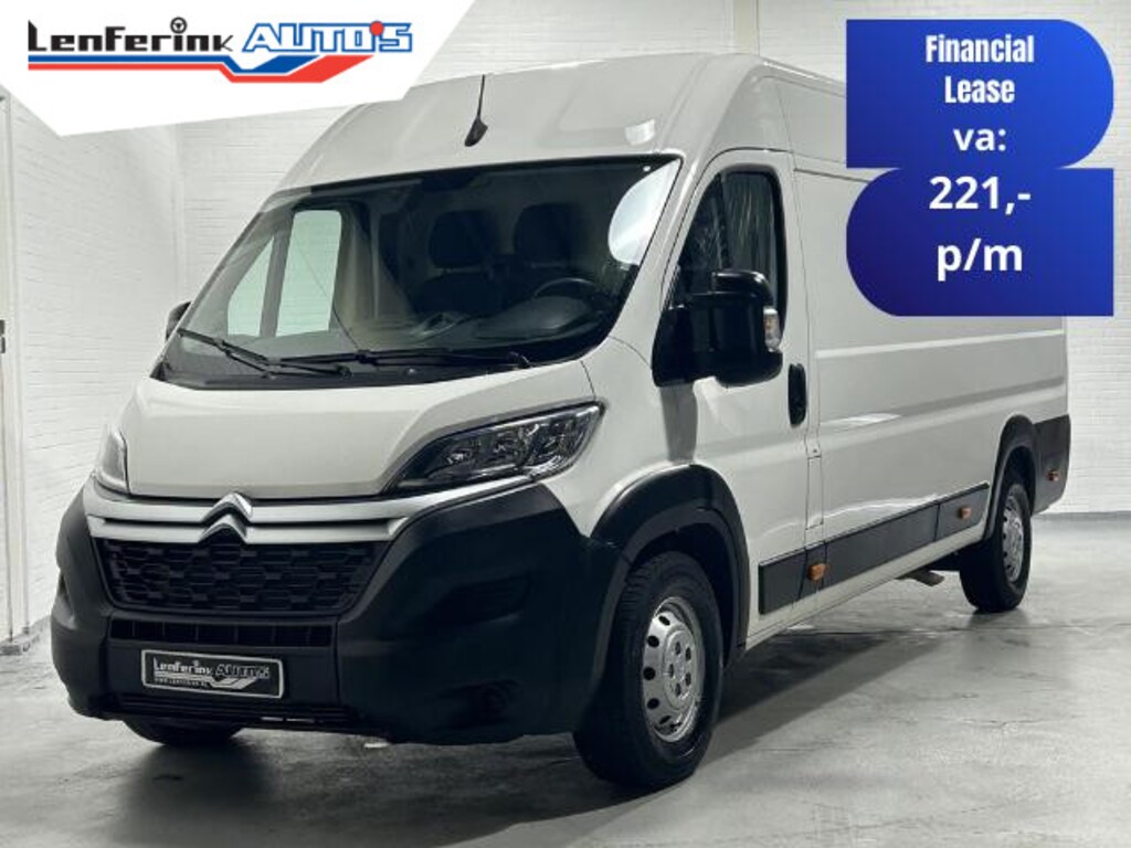 Citroën Jumper 2.2 BlueHDi 165 pk L4H2 Navi, Camera Airco, Cruise Control, PDC achter, 3-Zits