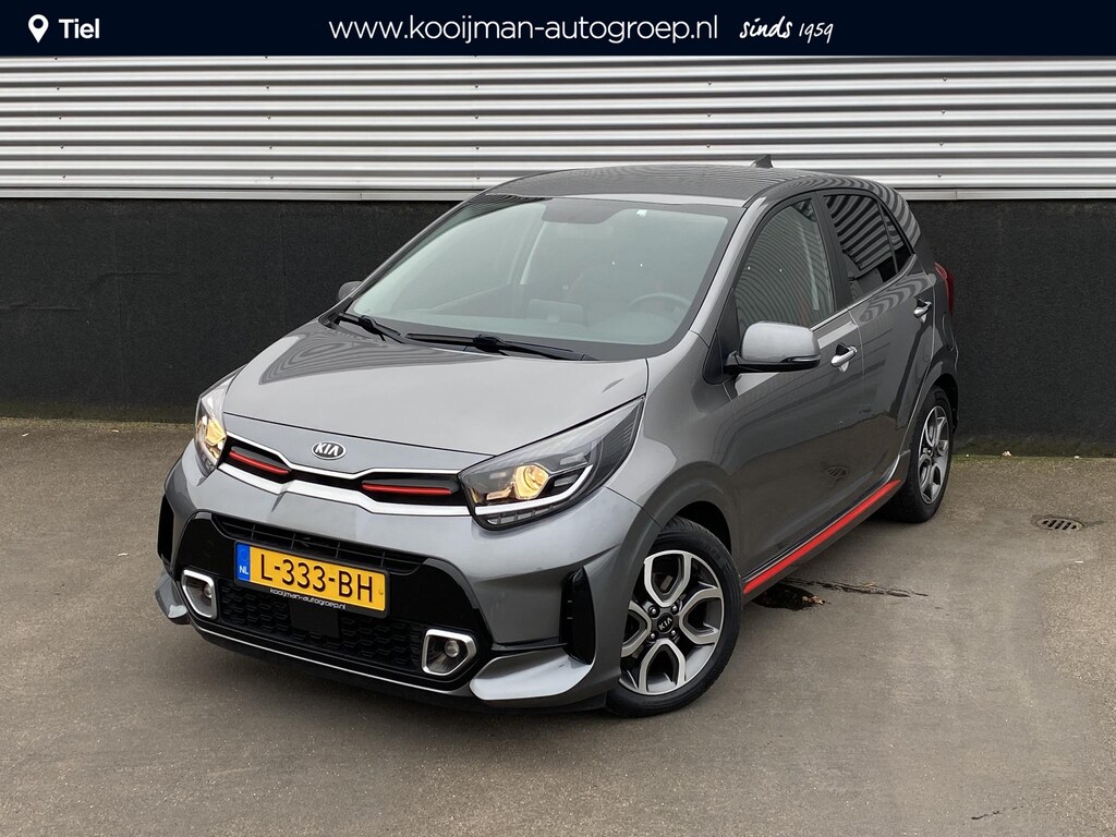 Kia Picanto 1.0 DPi GT-Line RMC-Trekhaak, NL-Auto, boekjes compleet, parkeersensoren, cruise control, navigatie, Apple CarPlay/Android Auto, camera, keyless