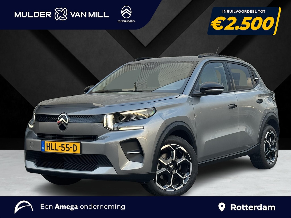 Citroën C3 1.2 Turbo 100pk Max | NAVI | CAMERA | APPLE CARPLAY / ANDROID AUTO | 17" LM-VELGEN | EXTRA GETINTE RAMEN | CRUISE CONTROL | CLIMA