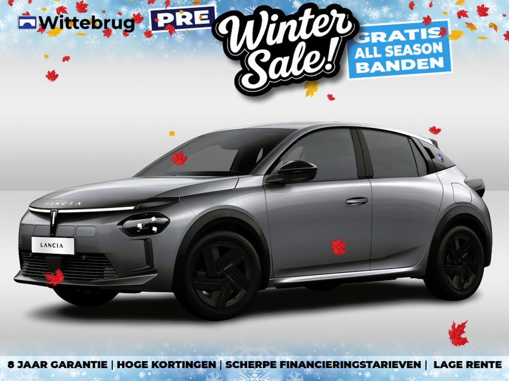 Lancia Ypsilon 51 kWh DIRECT RIJDEN - RIJKLAAR - VOORRAAD - 8 JAAR GARANTIE € 7.781 voordeel | Gratis all season banden