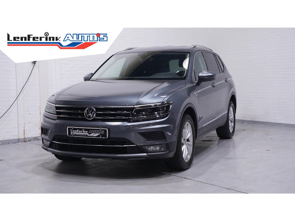 Volkswagen Tiguan Allspace 2.0 TDI 150 pk GRIJS KENTEKEN 360 Camera, Navi, HUD, LED Koplampen, Parkeerhulp