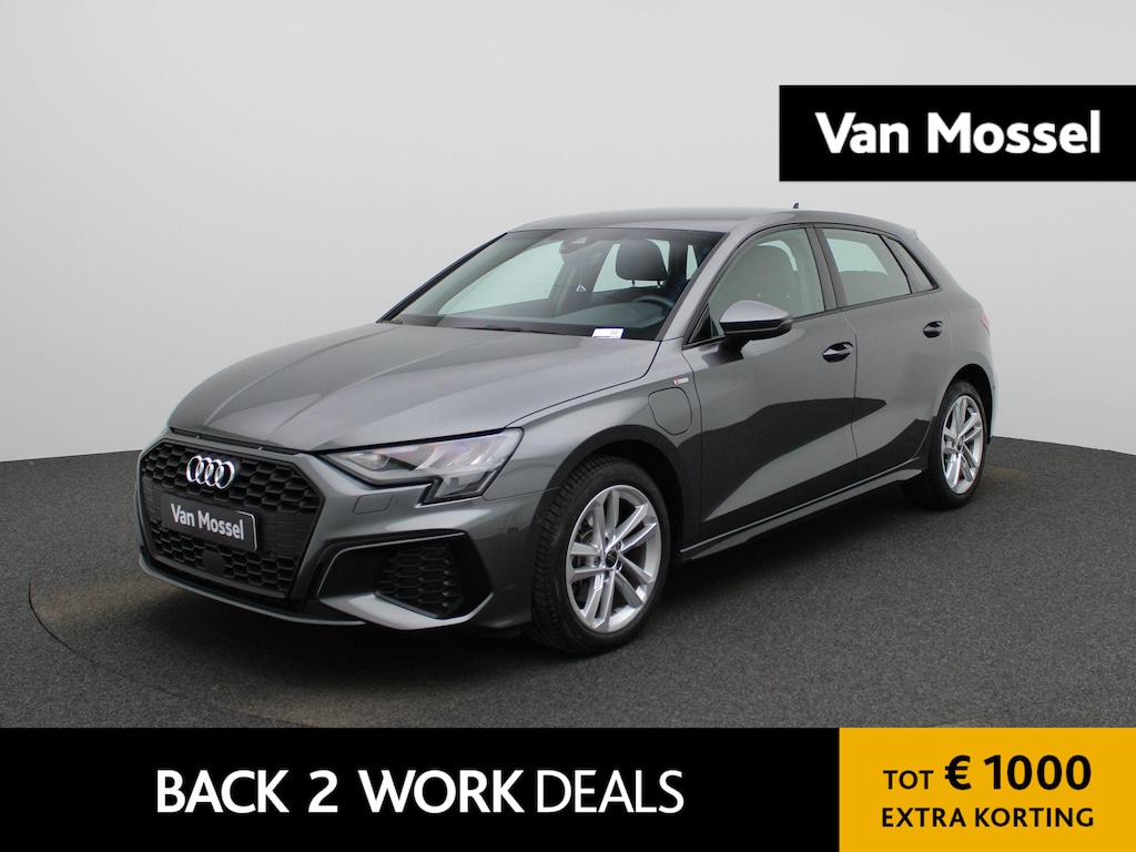 Audi A3 Sportback 40 TFSI e Advanced edition S-LINE | Lederen Bekleding | Stoelverwarming | Adaptieve Cruise | LED Koplampen | Navigatie |