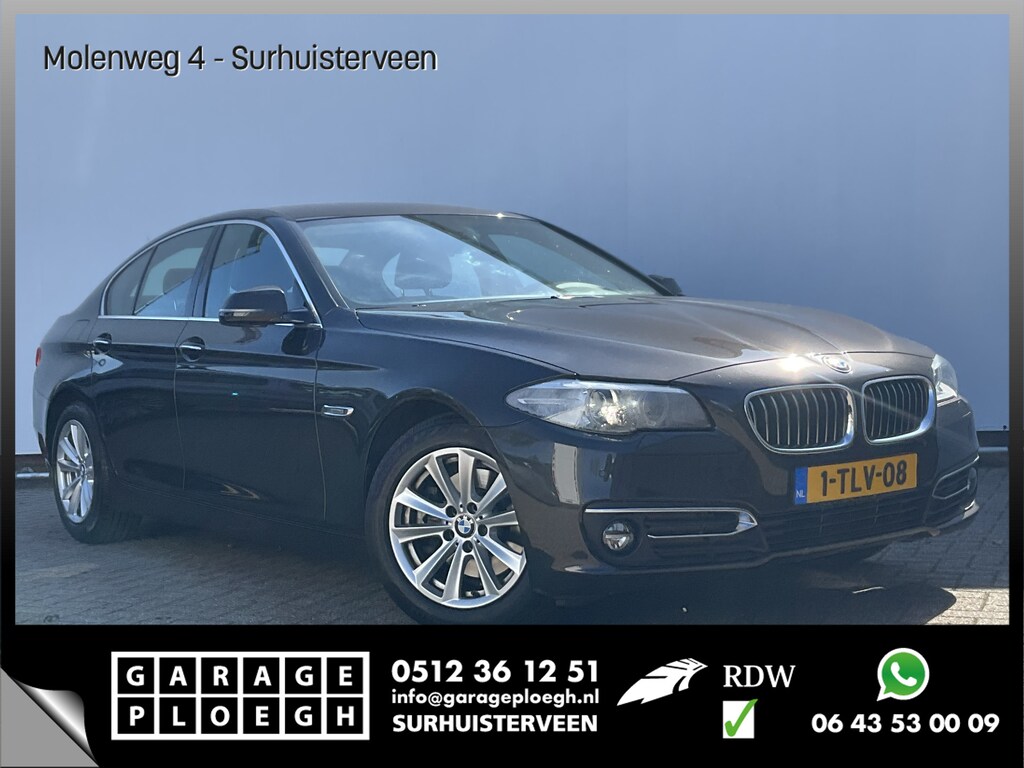 BMW 5-Serie 520i Last Minute Edition Luxury Automaat Leder Nav/Cruise Led NL-Auto Voll.Onderhouden!