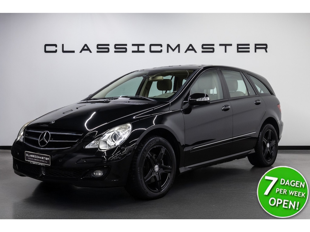 Mercedes-Benz R-klasse 500 4-Matic 7p. Btw auto, Fiscale waarde € 8.000,- (€ 19.793,39 Ex B.T.W) DEALER AUTO 7 persoonsuitvoering