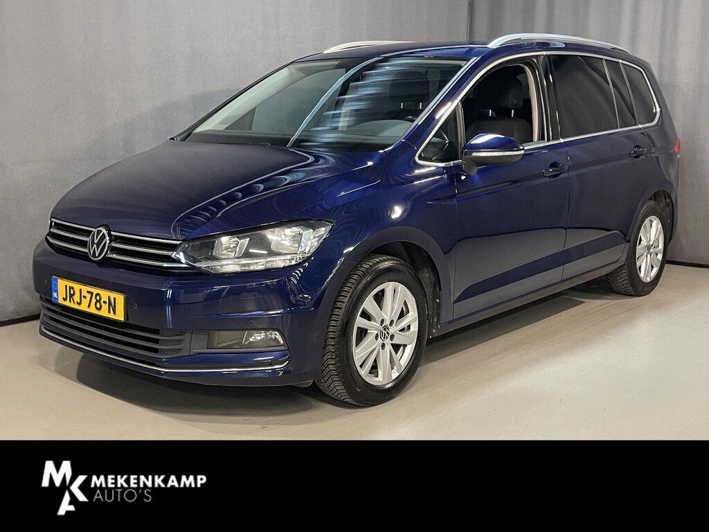 Volkswagen Touran 1.5 TSI Highline 7p 16"/Stoel + stuurverwarming + massage/Keyless/Elektrische klep/PDC v+a/Apple Carplay & Android Auto