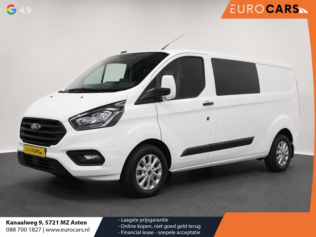 Ford Transit Custom 300 2.0 TDCI L2H1 Trend Dubbele Cabine Airco Cruise Control Bluetooth Navi Trekhaak