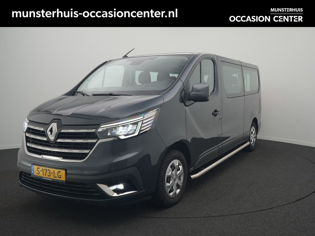 Renault Trafic - 9 Persoons bus! - 150 pk - All Seasonbanden - Cruise Control - Sidebars - Trekhaak - Dealeronderhouden