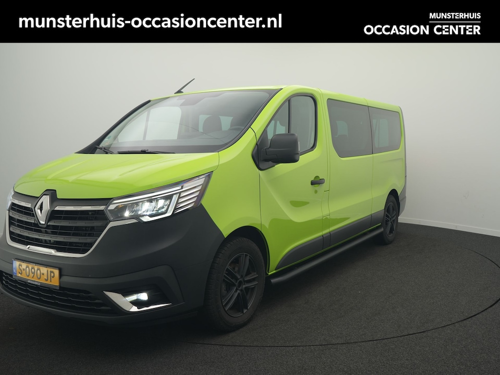 Renault Trafic - 9 Persoons bus! - 150 pk - All Seasonbanden - Cruise Control - Sidebars - Dealeronderhouden