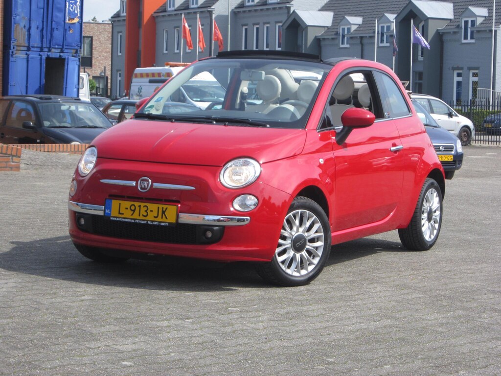 Fiat 500C 1,2 Lounge cabrio, PDC, Bovag garantie Fiat Fiat 500  1,2 Lounge cabrio, PDC, Bovag garantie