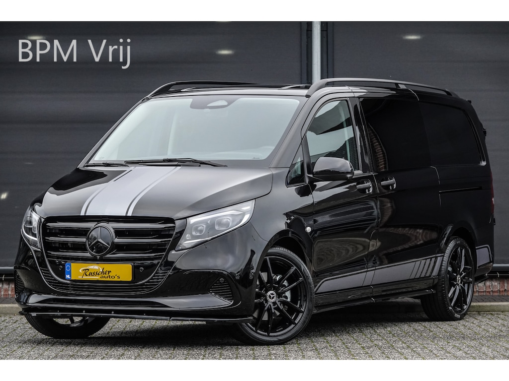 Mercedes-Benz Vito 119Cdi 190Pk 9G-Tronic Aut. | Dubbele Cabine | Mixto Select Sport | Lang | 360° Camera | 2xSchuifdeur | 20'' | Obsidian Black