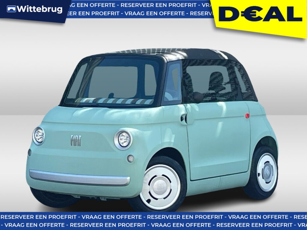 Fiat Topolino Verde DIRECT RIJDEN! - GEEN RBW NODIG - PANORAMADAK