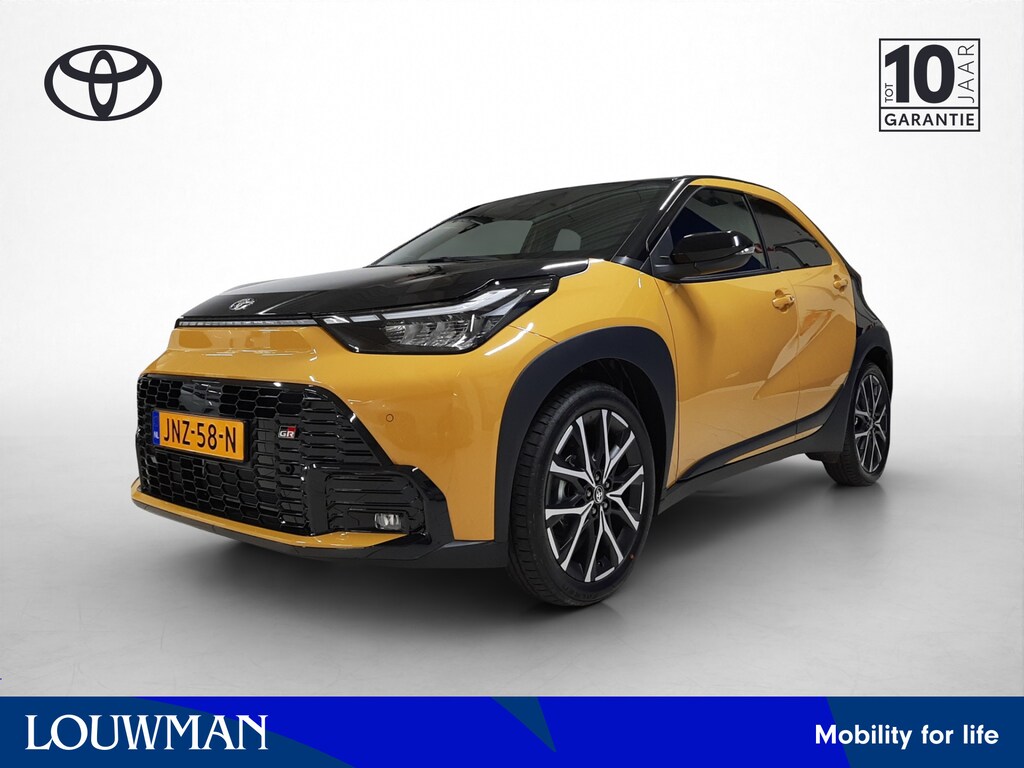 Toyota Aygo X Hybrid 115 GR Sport | JBL | Stoelverwarming | Parkeersensoren voor+achter | Keyless Entry/Start | CarPlay/Android Auto |