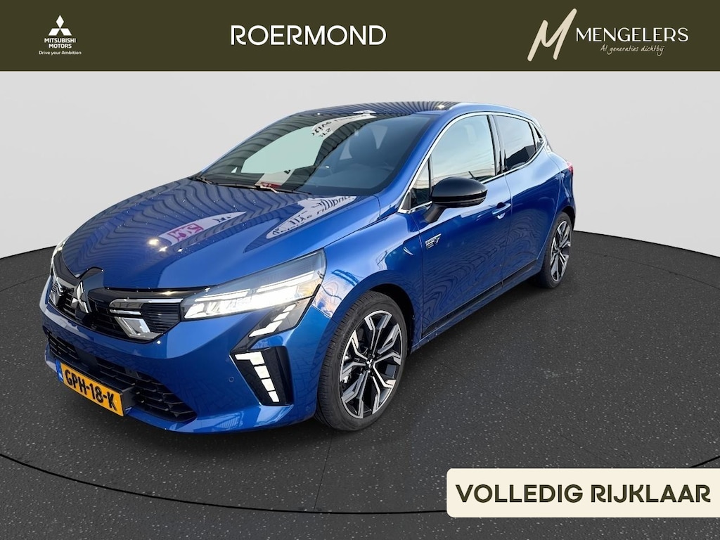 Mitsubishi Colt 1.6 HEV Intense+ | NL-Auto | Automaat | Hybride | Navigatie | Camera | Climate Controle | Adaptieve Cruise Control | Stuurwiel en Stoel Verwarming | LM-velgen | Parkeersensoren |
