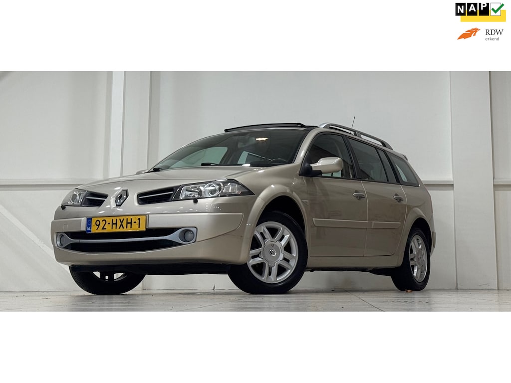 Renault Megane Grand Tour 2.0i 16V Tech Line Schuifdak Trekhaak Navigatie Garantie