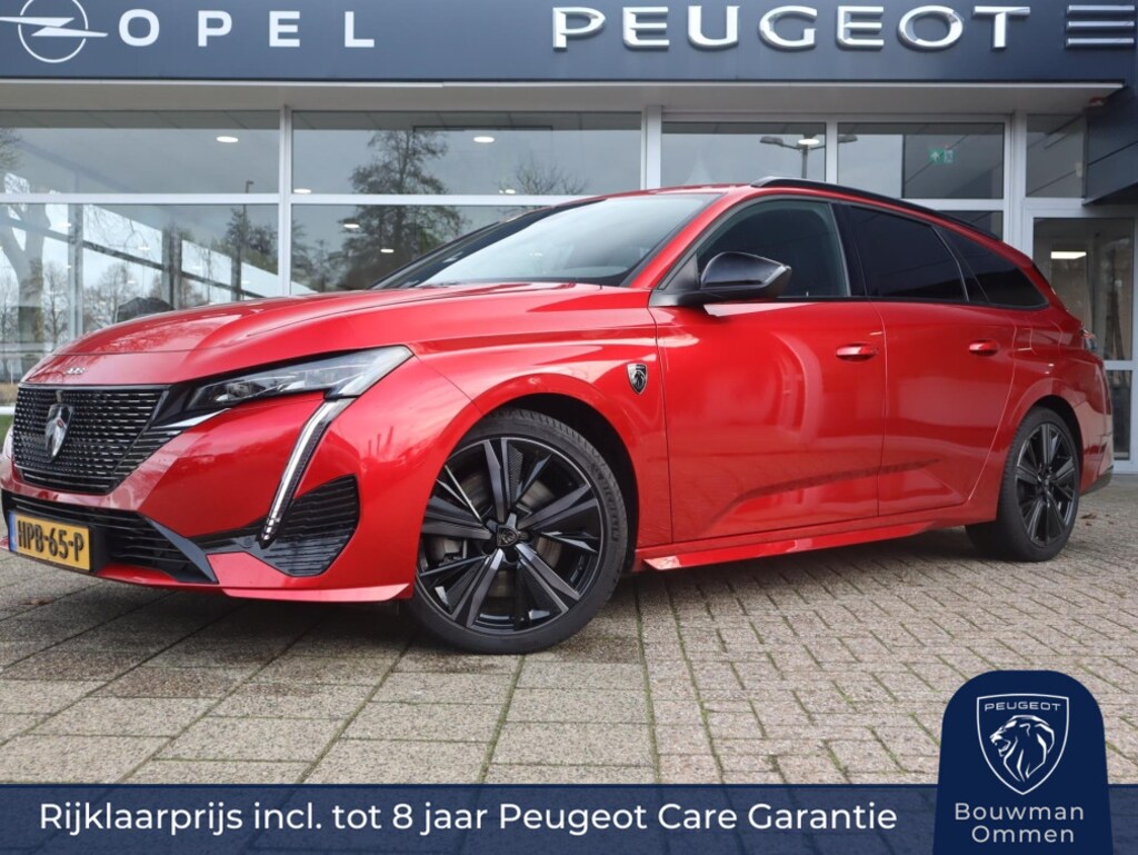 Peugeot 308 Sw GT 1.6 Plug-in HYbrid 180PK e-EAT8 Automaat, Rijklaarprijs, Stoelverwarming Stuurwielverwarming Camera