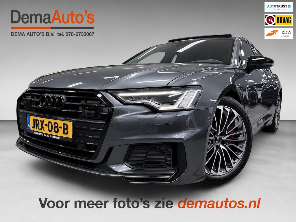 Audi A6 Avant 55 TFSI e-quattro NW-PRIJS 98DEURO 3X S-LINE BLACK-LINE SOH-TEST/PANO/B&O/SFEERVERL/M-STOELEN/NAVI/DAB/CARPLAY///