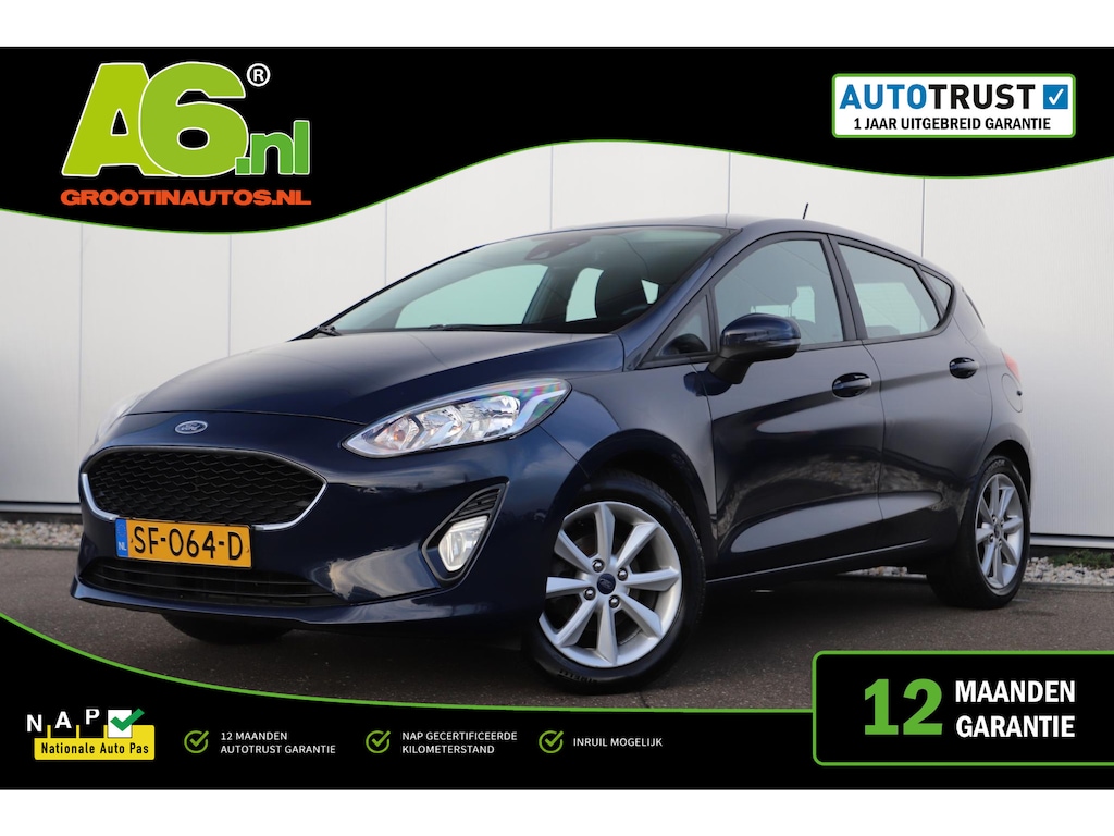 Ford Fiesta 1.1 Trend Trekhaak Navigatie 15 inch LMV Airco Bluetooth Elektrische Ramen