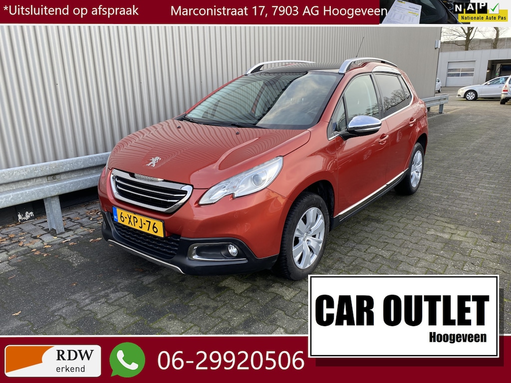Peugeot 2008 1.2 VTi Allure Pack Premium Plus 141Dkm.NAP, Clima, Navi, CC, Pano, PDC, LM, nw. APK – Inruil Mogelijk –