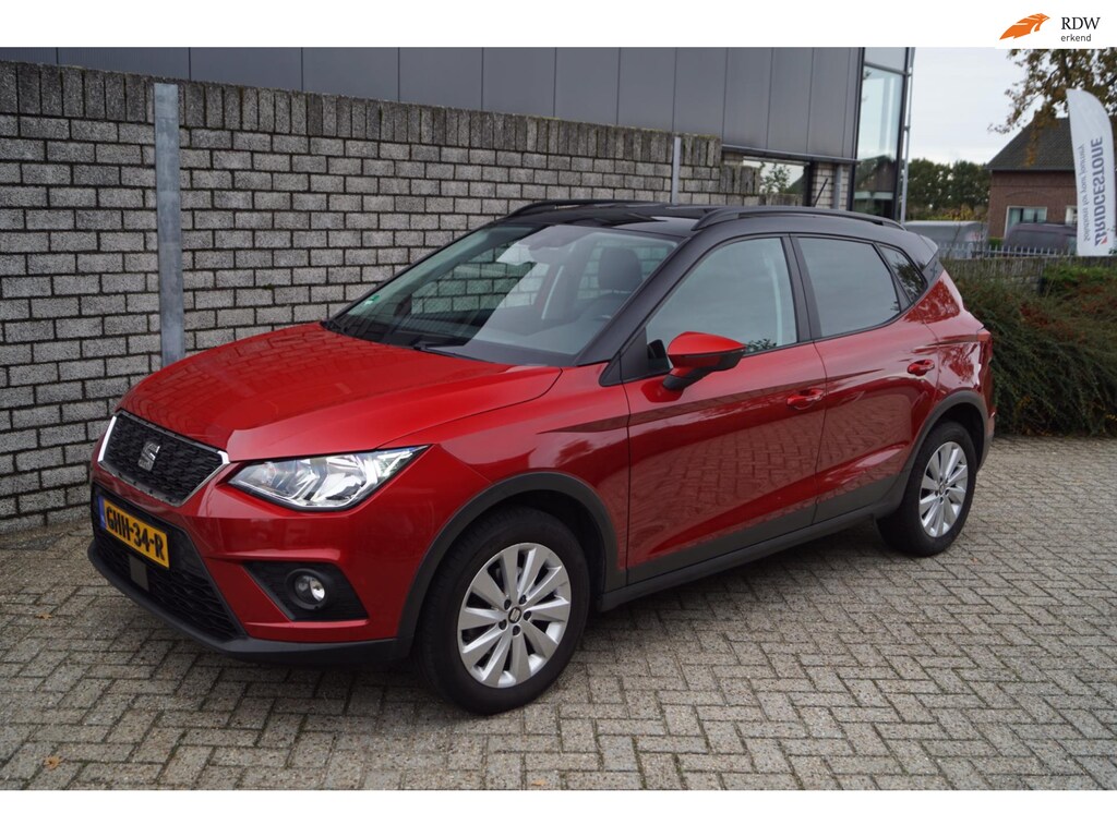 SEAT Arona 1.0 TSI Style Business Intense Plus Navi Clima Apple Carplay Cruise Front Assist PDC Stoelverw DAB LMV ENZ.