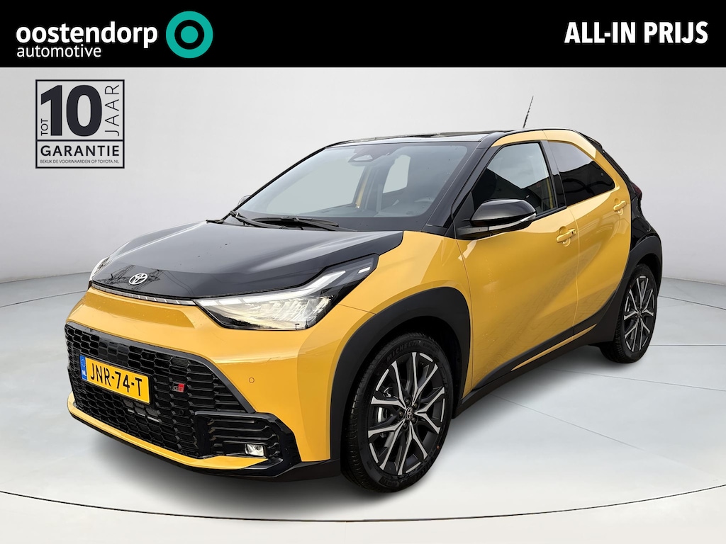 Toyota Aygo X Hybrid 115 GR Sport **HYBRIDE/ KEYLESS/ STOELVERWARMING/ ADAPTIEF CRUISE CONTROL/ GARANTIE**