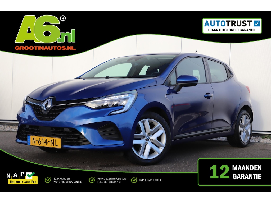 Renault Clio 1.0 TCe Zen NAP LED Navigatie Carplay Android Airco Cruise Rijstrooksensor Parkeersensor