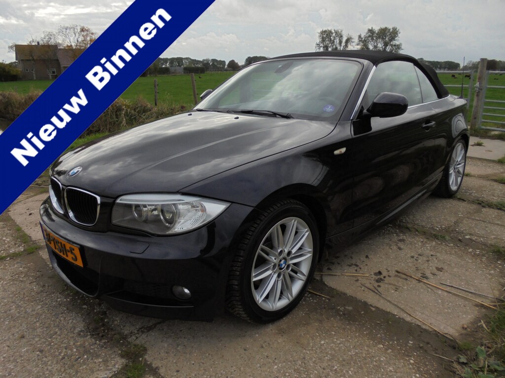 BMW 1-Serie Cabrio 118i High Executive **NL-AUTO**94.000 org.km.NAP**M-PAKKET**DEALER ONDERHOUDEN**