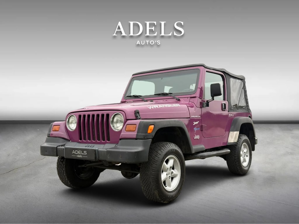 Jeep Wrangler 2.5i Softtop Cabrio Twister Uitvoering 90s Classic