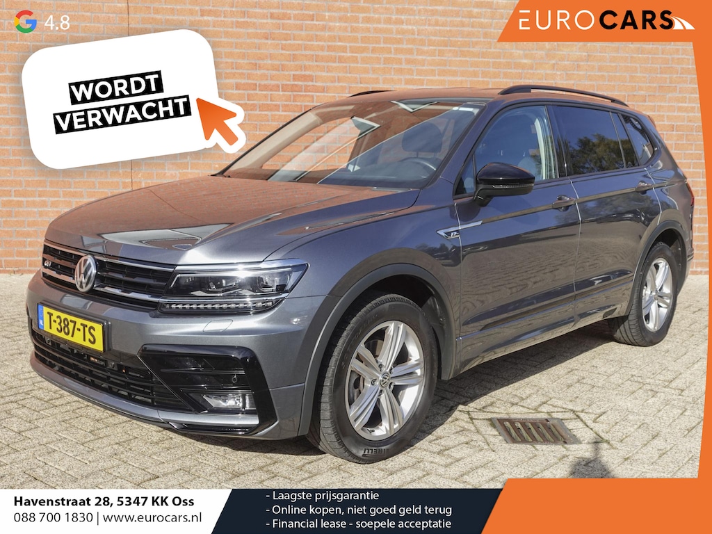Volkswagen Tiguan Allspace 1.5 TSI DSG R-Line 7p. Navigatie Climate Control Lichtmetalen velgen DAB Led Stoelverwarming Apple Carplay/ Android Auto Lichtmetalen velgen