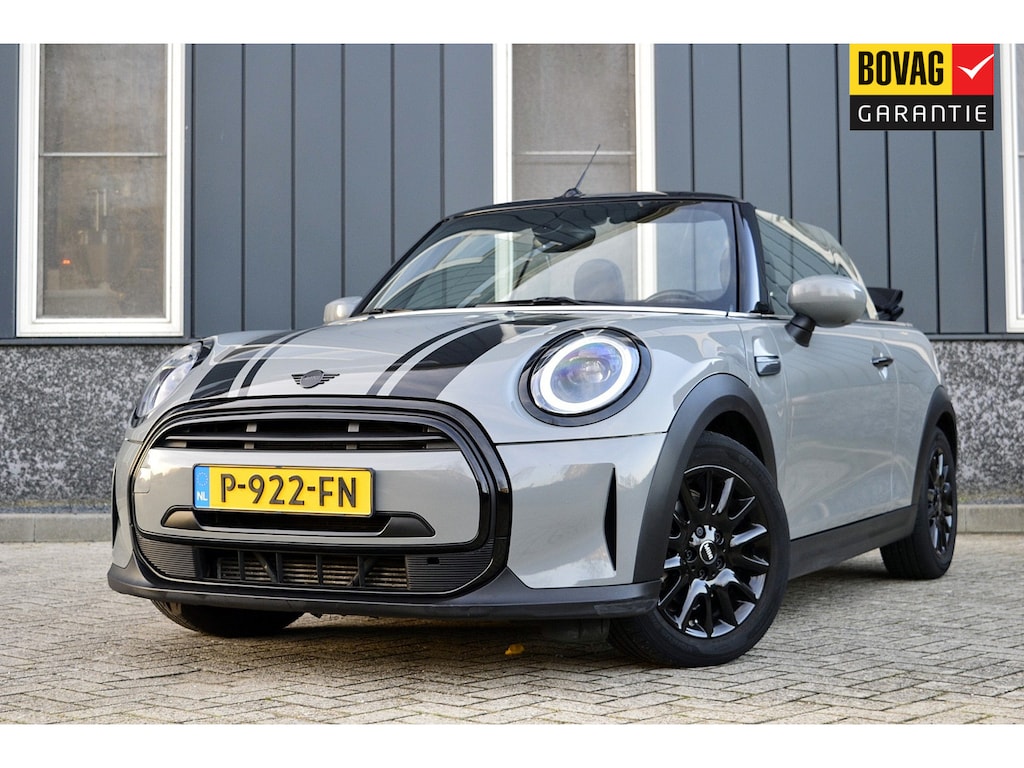 MINI One Mini Cabrio 1.5 Essential Rijklaarprijs-Garantie Apple carplay Airco Led Stuur/Stoel verwarming Cruise Control