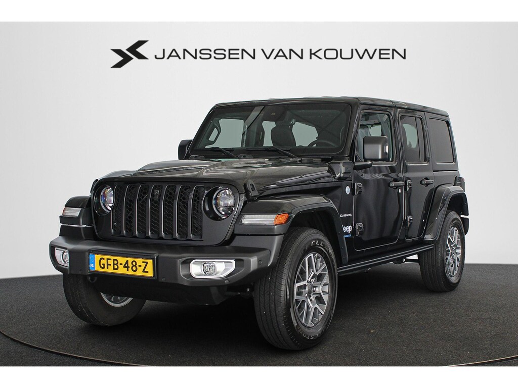 Jeep Wrangler Unlimited 4xe 380 Sahara / Leder / Navi / Keyless