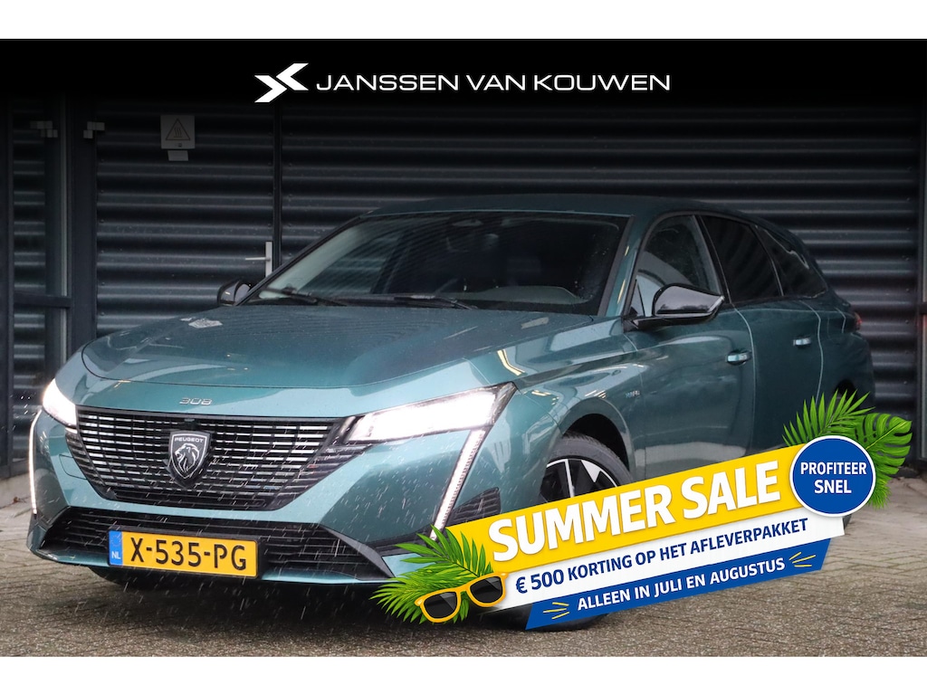 Peugeot 308 SW 1.6 HYbrid 180 Allure Pack Business * 360 graden camera * Stoelverwarming * Draadloze lader