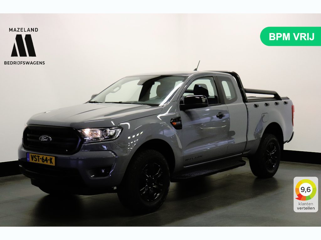 Ford Ranger 2.0 EcoBlue 170PK Wolftrak 4X4 Automaat - EURO 6 - A/C Climate - Navi - Cruise - €27.950,- Excl.