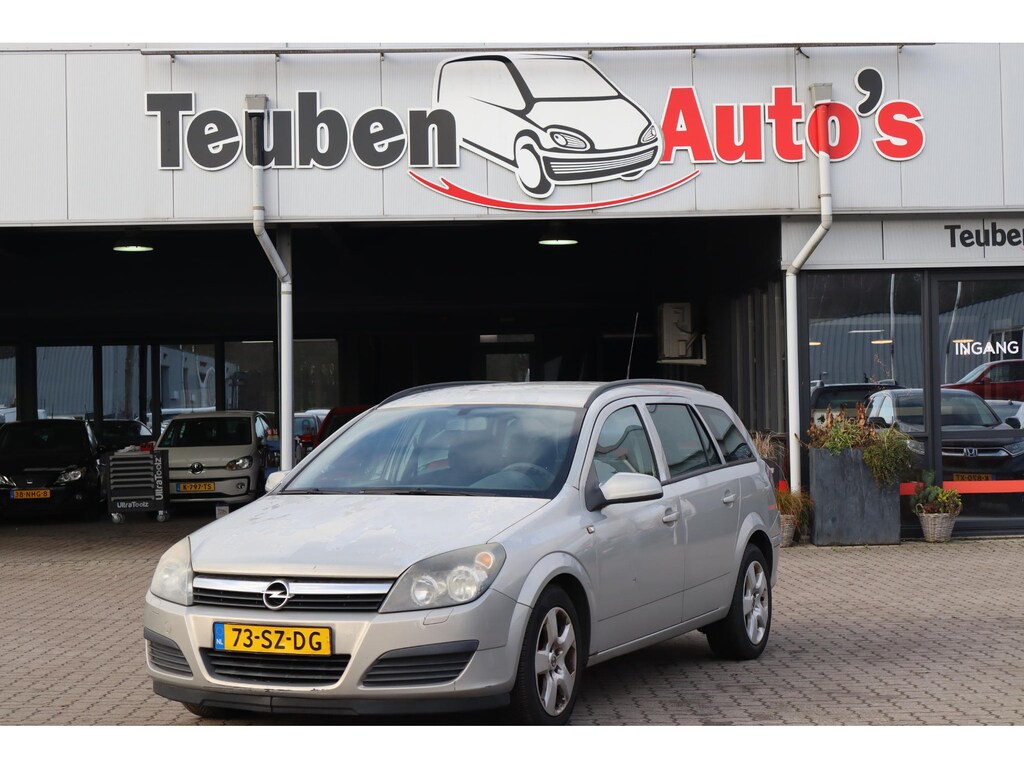 Opel Astra Wagon 1.6 Enjoy | Nieuwe APK | Airco | Elektrische ramen | Trekhaak | Blanke lak laat los.