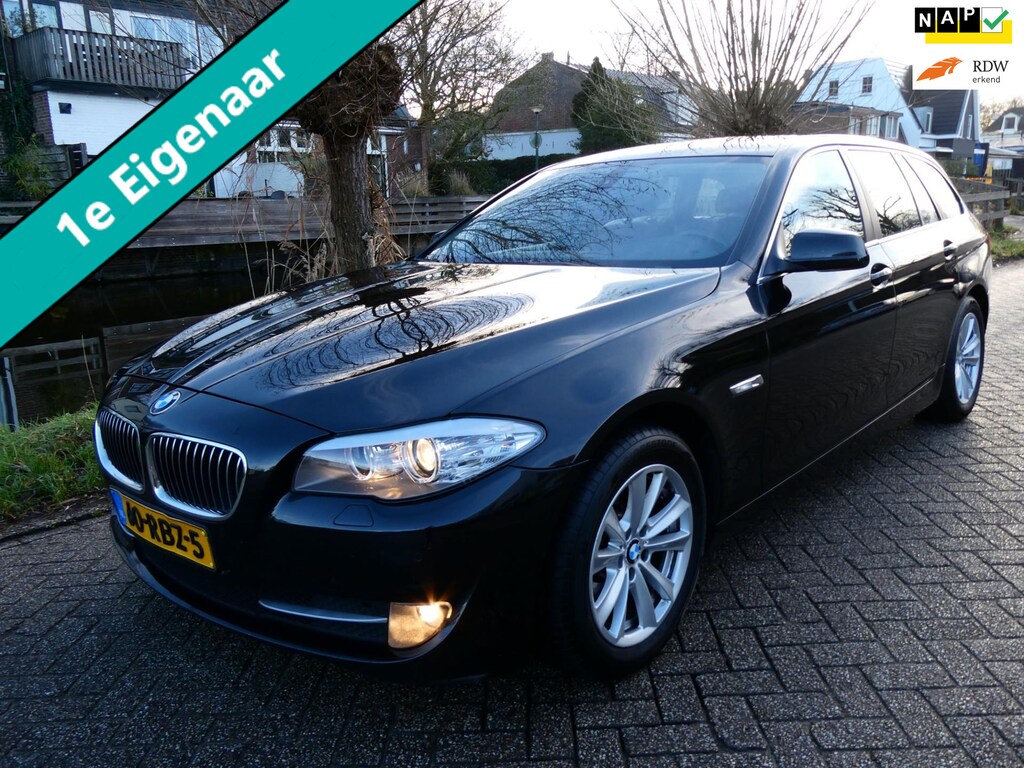 BMW 5-Serie Touring 523i Exe 204pk Automaat 1e eig. Clima Leder Navi