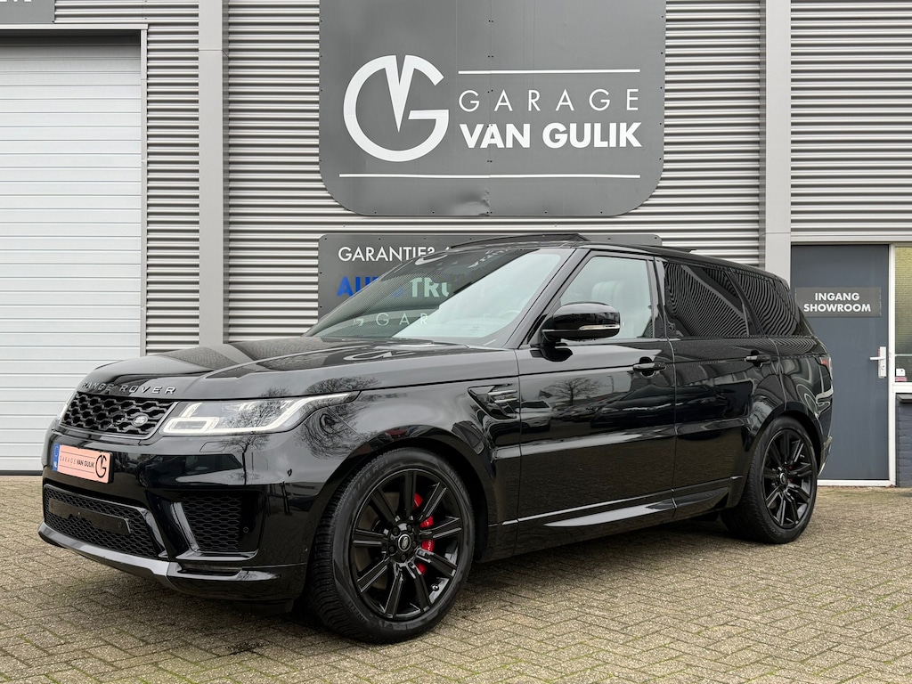 Land Rover Range Rover Sport P400e HSE Dynamic Stealth 404PK Clima,AdaptiveCruise,Panoramadak,Leder,MeridianSound,Navigatiesysteem