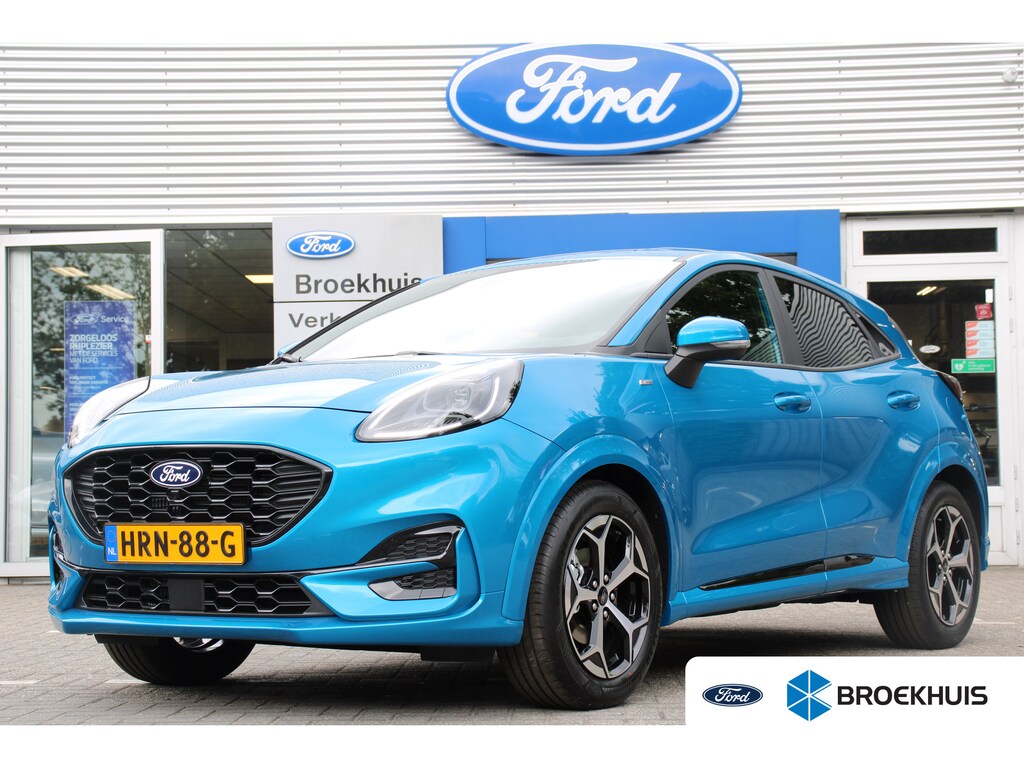Ford Puma 1.0EB HYBRID ST-LINE | NL-AUTO! | WINTERPACK | DEMO DEAL! | DRAADLOOS APPLE CARPLAY & ANDROID AUTO | CAMERA | PARKEERSENSOREN | PERFECTE STAAT!|