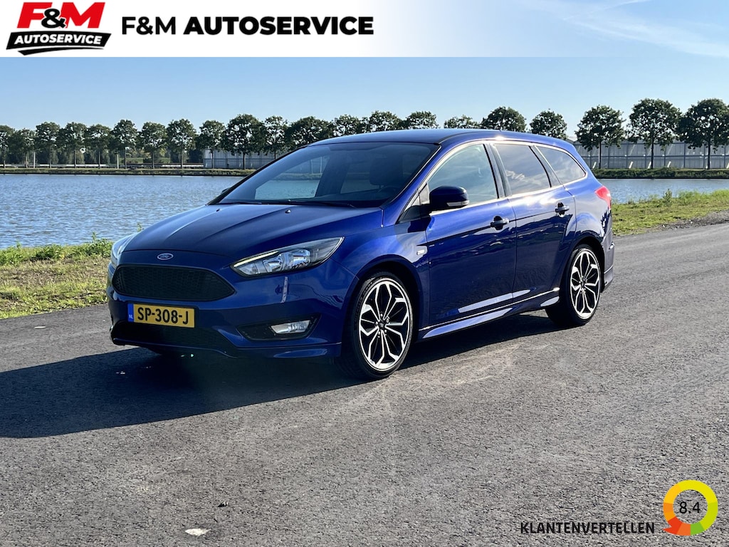Ford Focus Wagon 1.5 ST-Line Clima, cruise, pdc achter