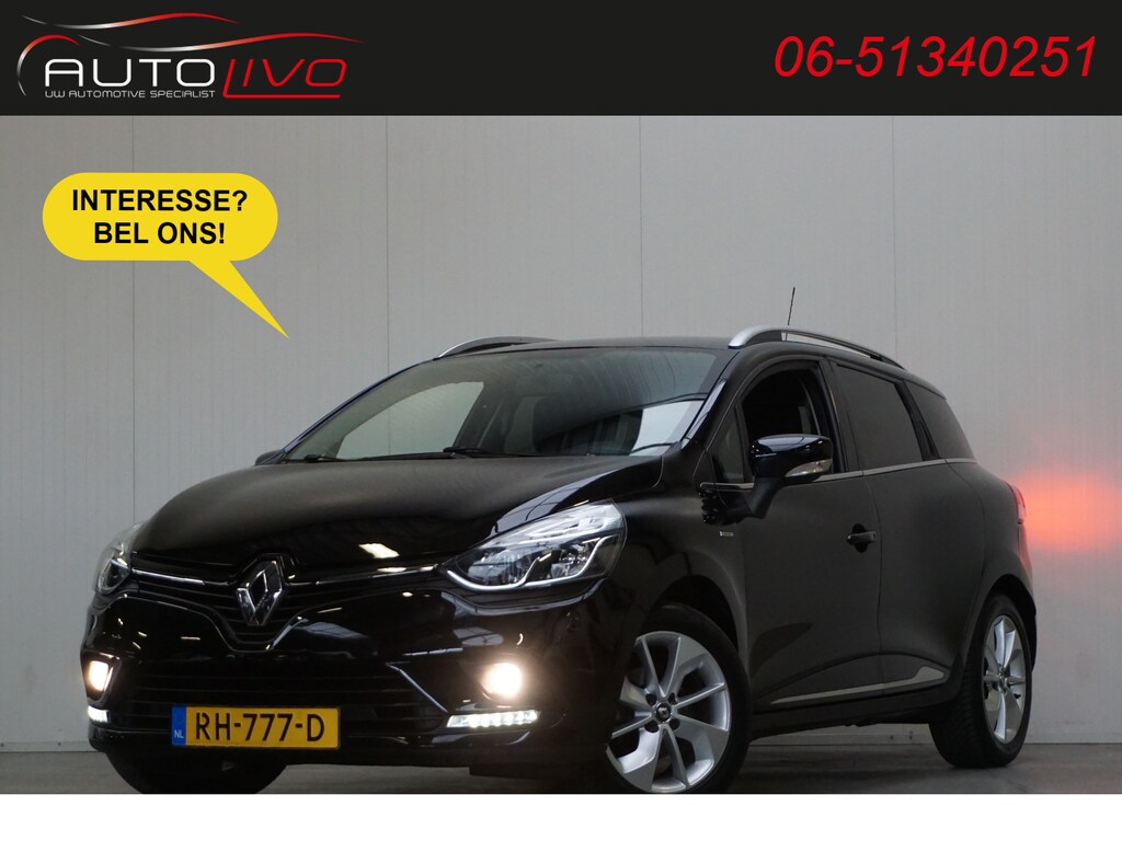 Renault Clio Estate 0.9 TCe Limited NAVI BASS LED AIRCO CRUISE LMV PDC etc.