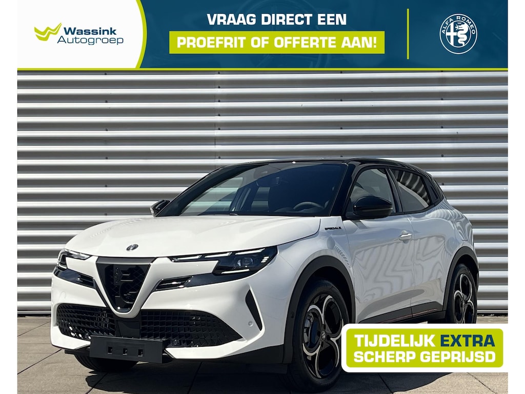Alfa Romeo Junior 1.2 Turbo Hybrid 136pk eDCT6 Ibrida Speciale Adaptive Cruise Control | Elektrische Stoelen | Navigatie | Camera | Elektrische Kofferklep