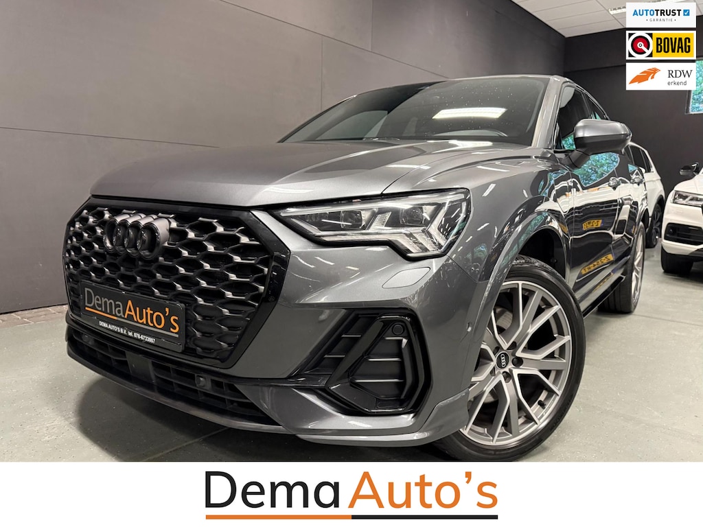 Audi Q3 Sportback 45 TFSI e 3XS-LINE 20'' SOH-TEST/BLACK-LINE/SFEERVERL/NAVI/DAB/CARPLAY/V-COCKPIT/CAM/KEY-LESS///