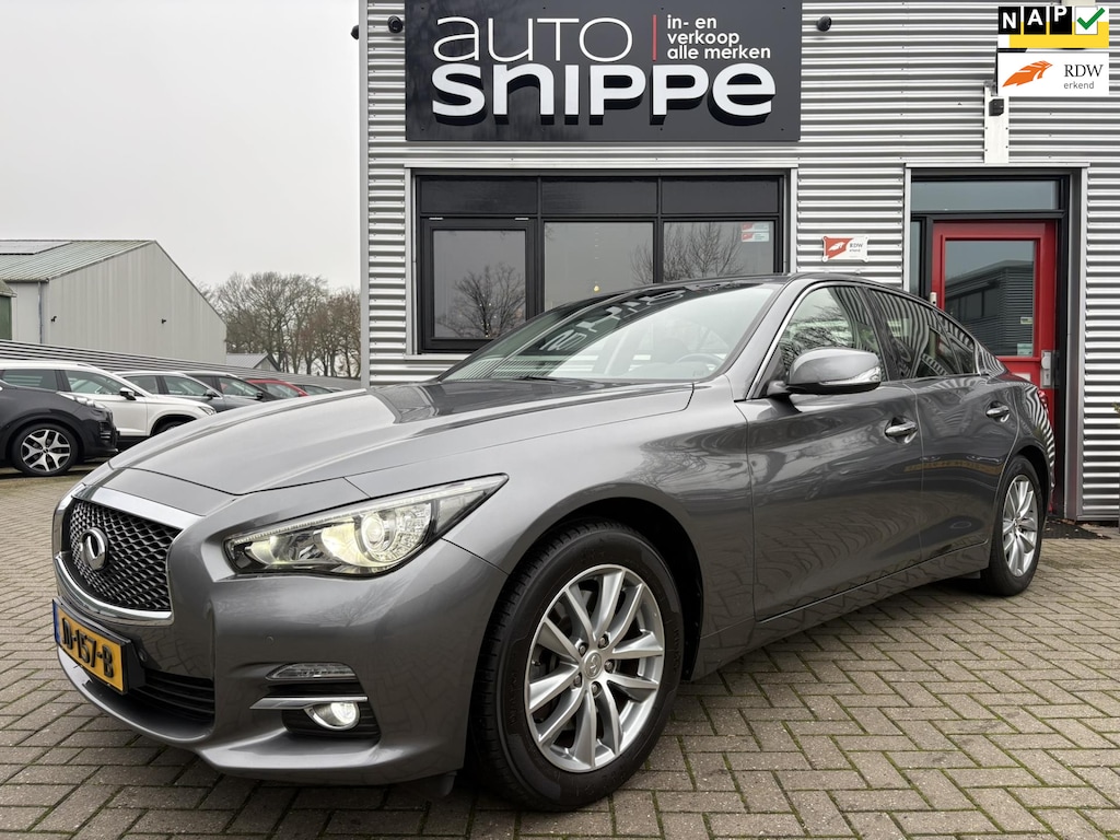 INFINITI Q50 2.0t Business Premium 211 PK -AUTOMAAT-VOLLEDER-LED-STOELVERWARMING-CAMERA-PDC V+A-ORIGINEEL NEDERLANDS!-
