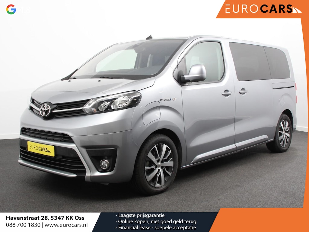 Toyota ProAce Electric Luxury L2 8persoons PERSONENBUS SOH 91% Navigatie Apple Carplay/Android Auto Climate Control Lichtmetalen velgen Cruise Control