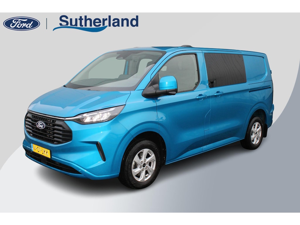 Ford Transit Custom 300 2.0 TDCI Dubbele Cabine L1H1 Limited | Trekhaak | Driver Assistance Pack | Stuurwielverwarming | Dubbele Zijschuifdeur | Camera | Navigatie