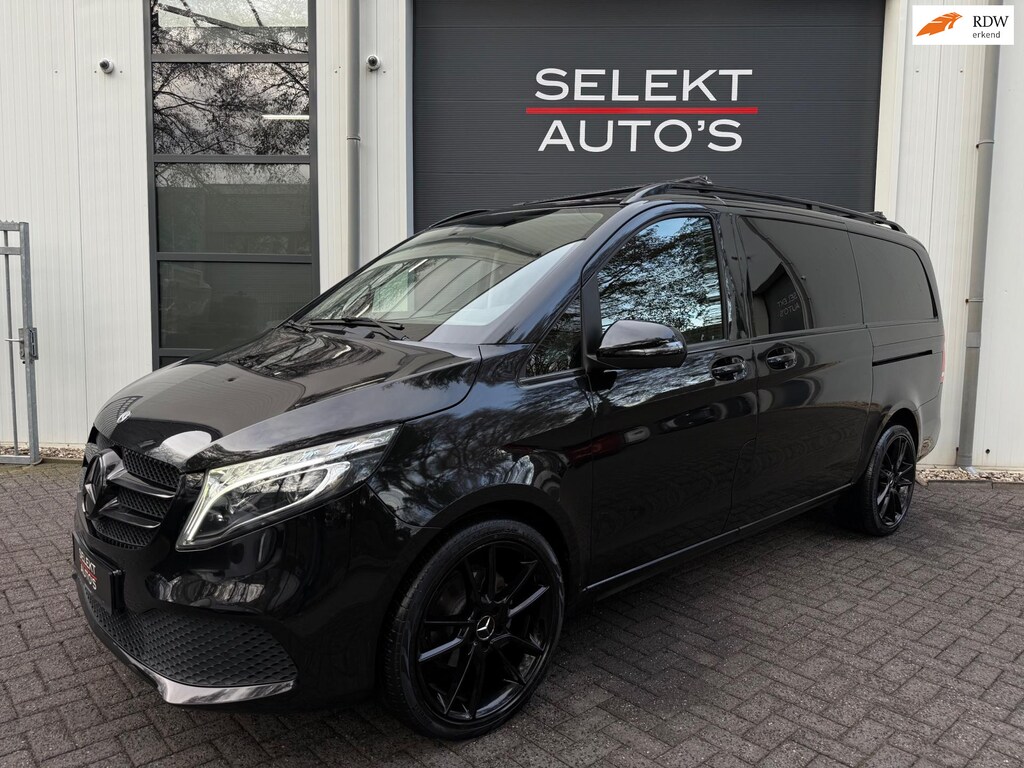Mercedes-Benz V-klasse 220d Lang DC Xenon/LED/Leder/Navigatie/Ambiente/Bluetooth/MBUX/Cruise/Climate/Camera/20 Inch/Apk 07-2026