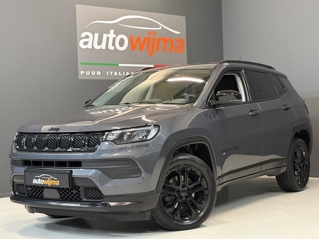 Jeep Compass 1.5l GSE 145pk e-Hybrid Night Eagle DCT Carplay, Led koplampen, Stoel/Stuur verwarming