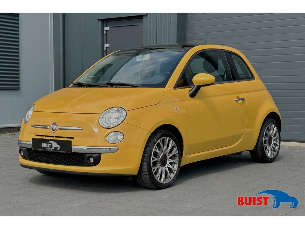 Fiat 500 0.9 TwinAir Lounge PANO 16" PDC