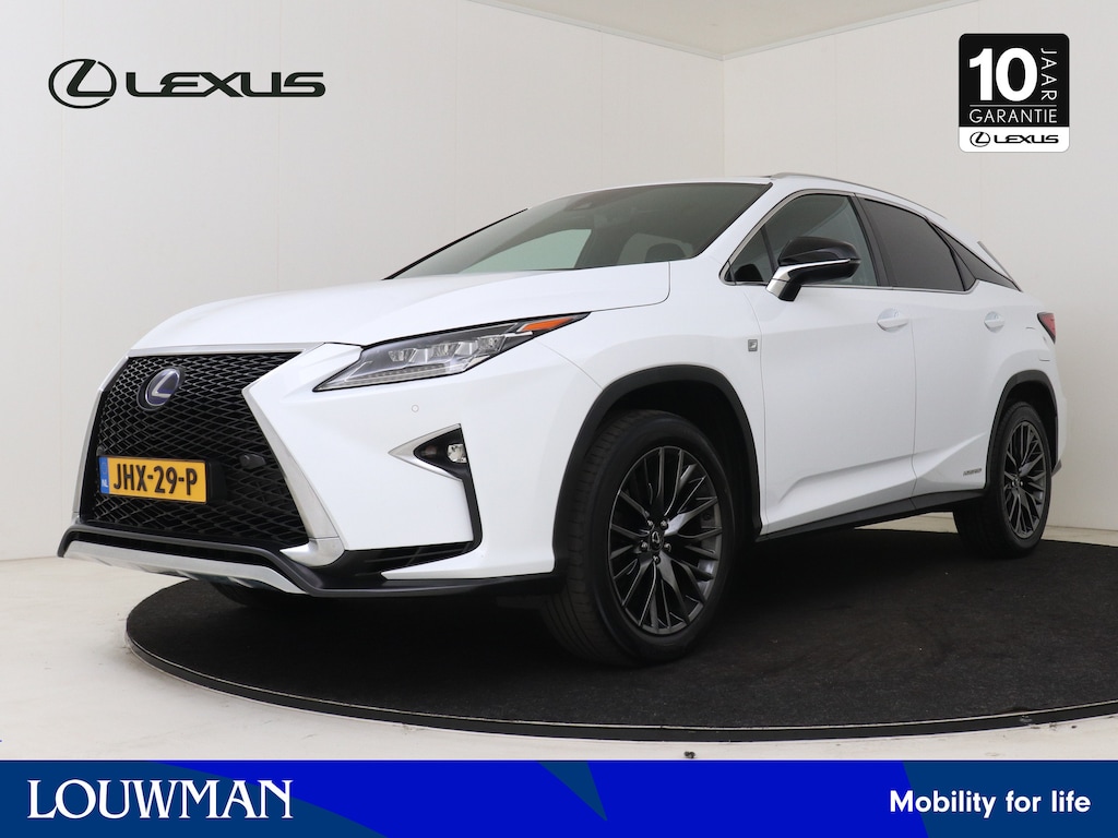 Lexus RX 450h 4WD F Sport Line | Dealer onderhouden | Elektrisch schuif-/kanteldak | Mark Levinson | Head Up Display | Memory Seat | Stoelventilatie |  Stoel+Stuurverwarming | Elektrische achterklep | Adaptive Cruise Contr