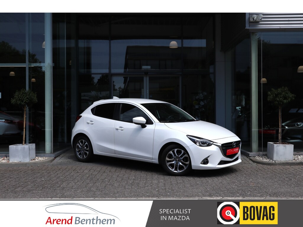 Mazda 2 1.5 Skyactiv-G GT-M Black Suede Camera / Navi / Clima / Cruise / LM-Velgen