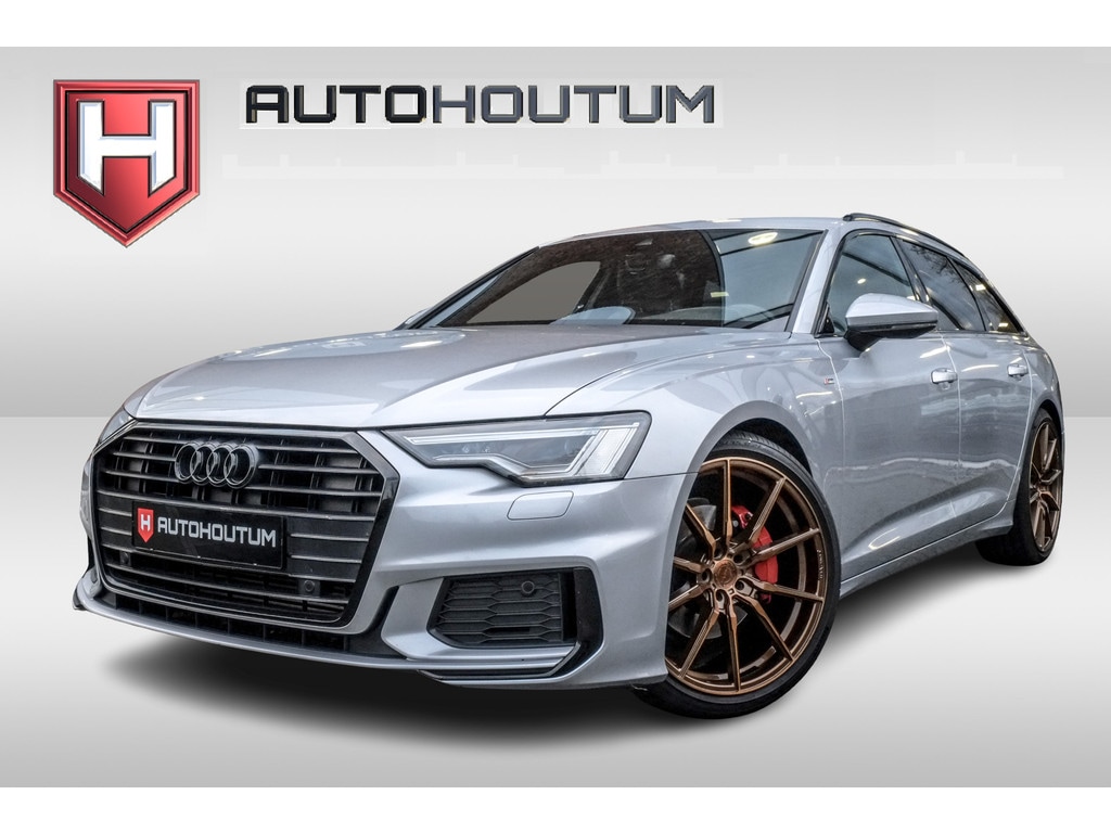 Audi A6 Avant 45 TFSI Sport S line edition Leder, El stoelen, Matrix LED