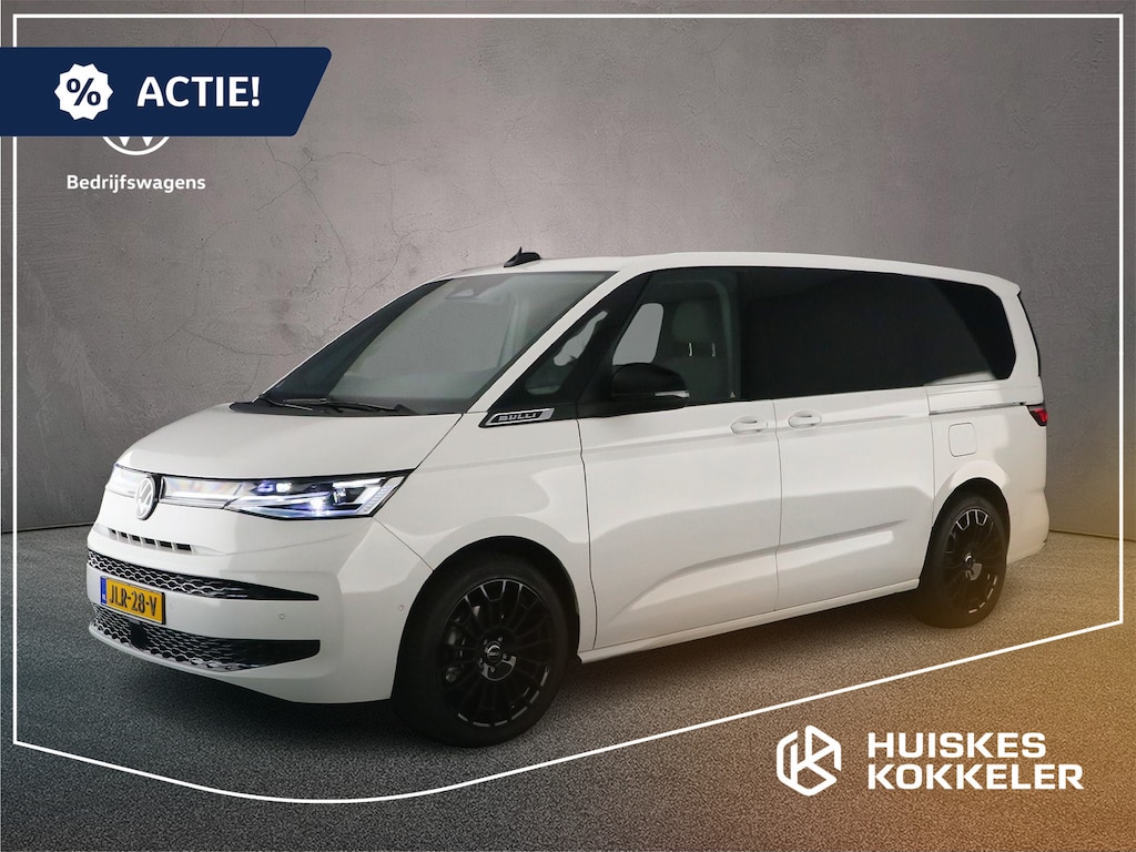 Volkswagen Multivan 1.5 245pk DSG eHybrid L2 Bulli Edition 4Motion | INCL. BTW/BPM ! | 20'' velgen | Travel Assist | Trekhaak | Elec. achterklep | Zitopstelling 7-zits Premium | Black Grille | DEMO VOORDEEL